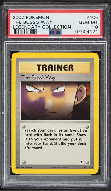 Pokemon Legendary Collection The Boss's Way #105