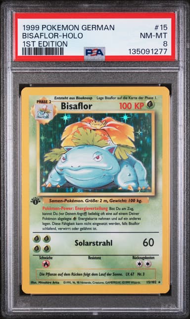 Bisaflor-Holo 1st Edition