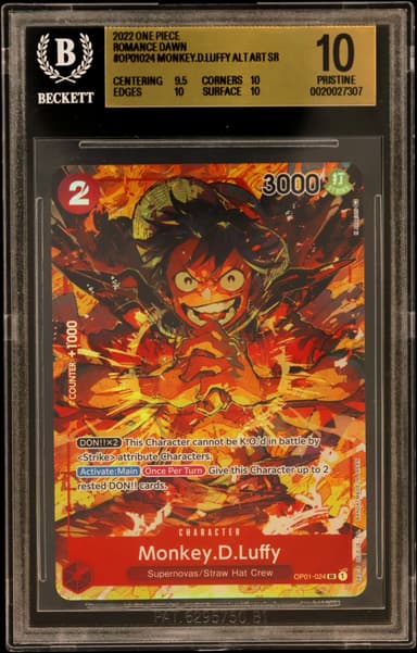 Monkey D. Luffy Alt Art SR