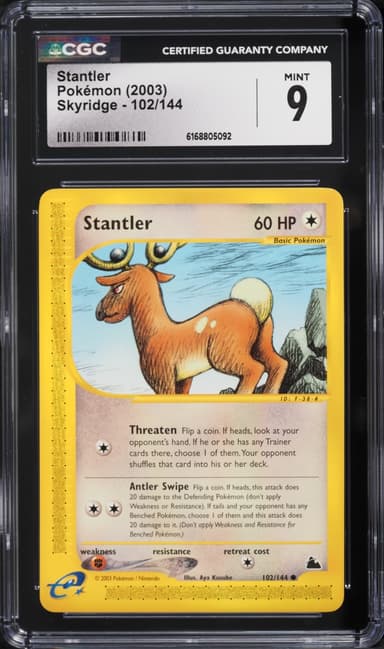 Pokemon Skyridge Stantler #102
