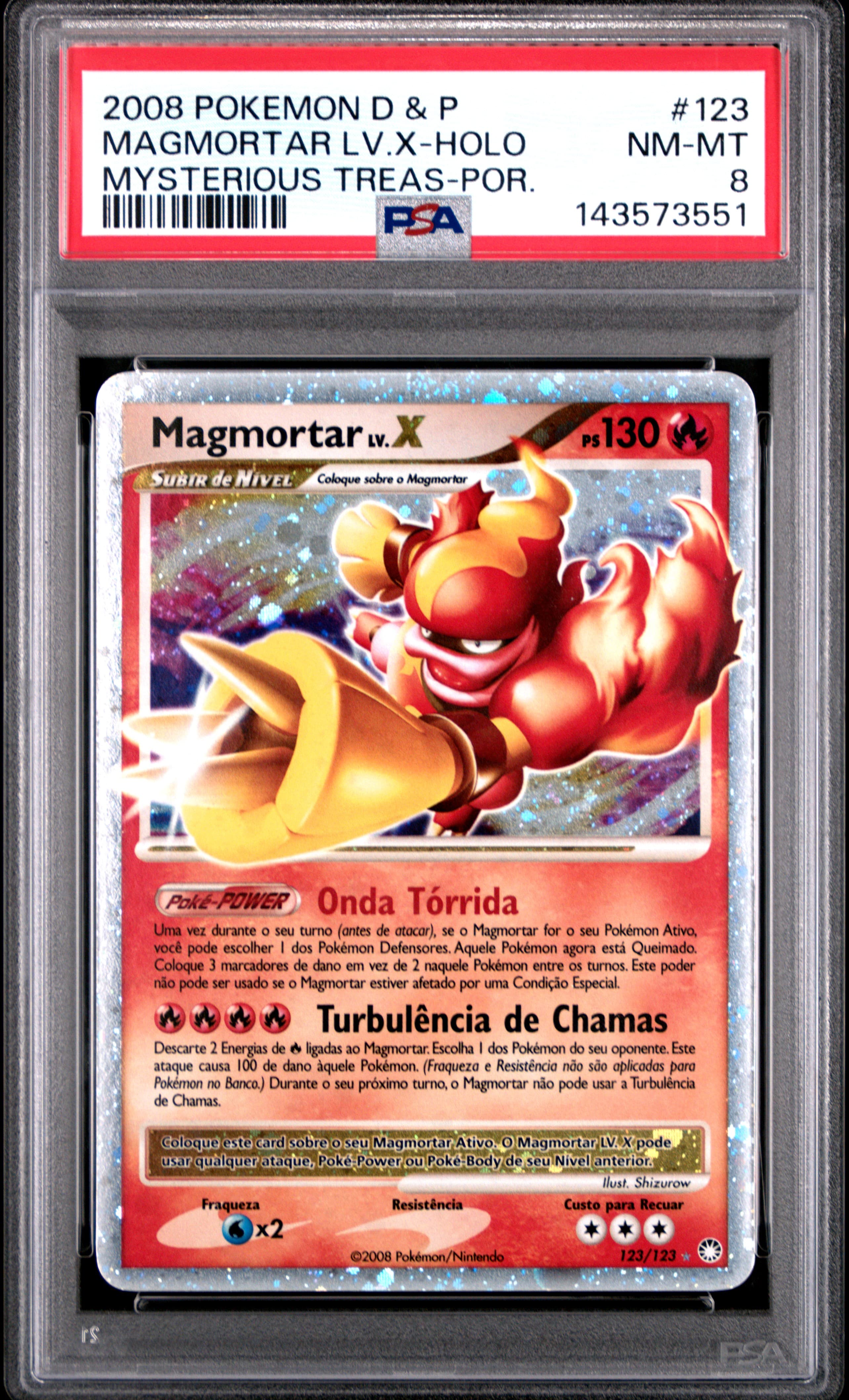 Magmortar LV.X-Holo