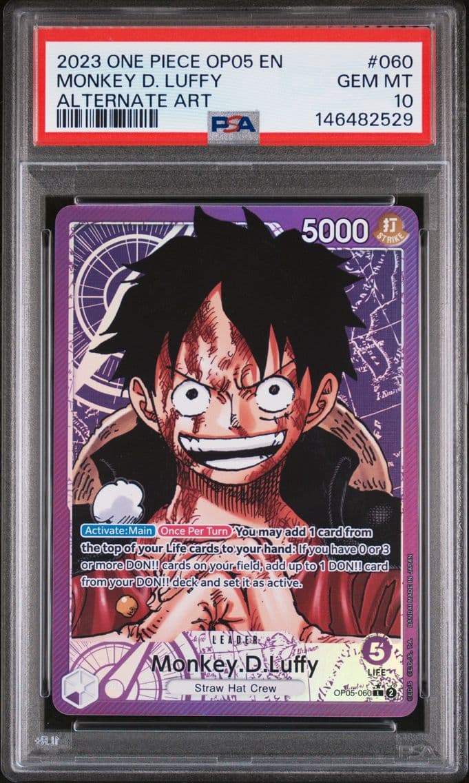 2023 #060 Monkey D. Luffy PSA 10
