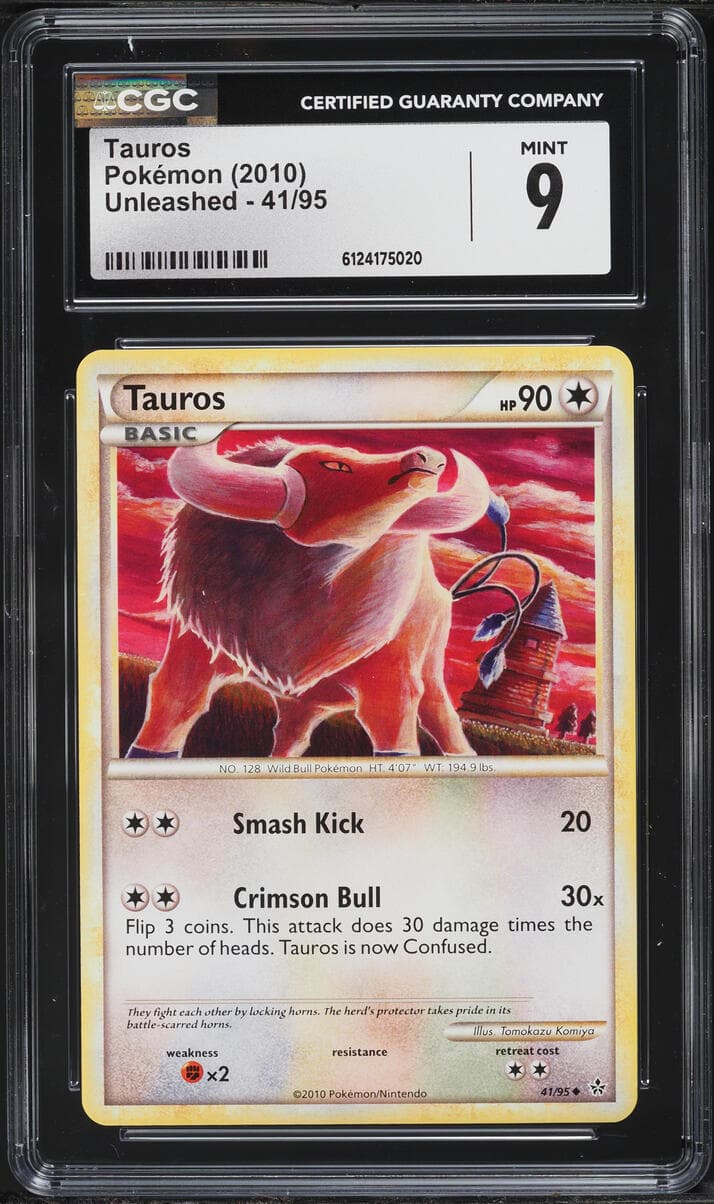 Pokemon HeartGold & SoulSilver Unleashed Tauros #41