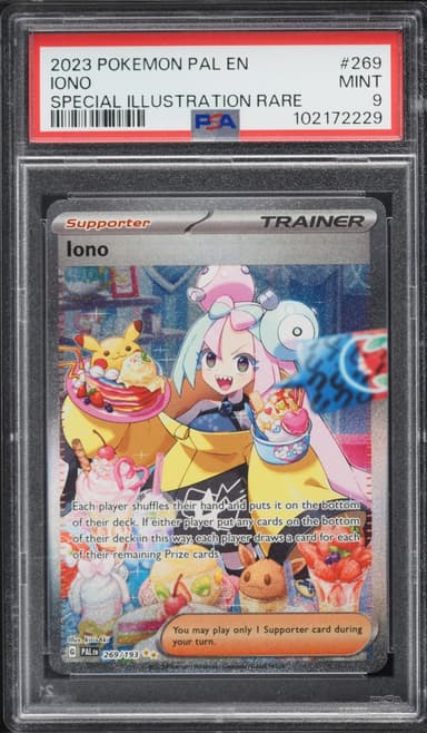Pokemon Scarlet & Violet Paldea Evolved SIR Iono #269