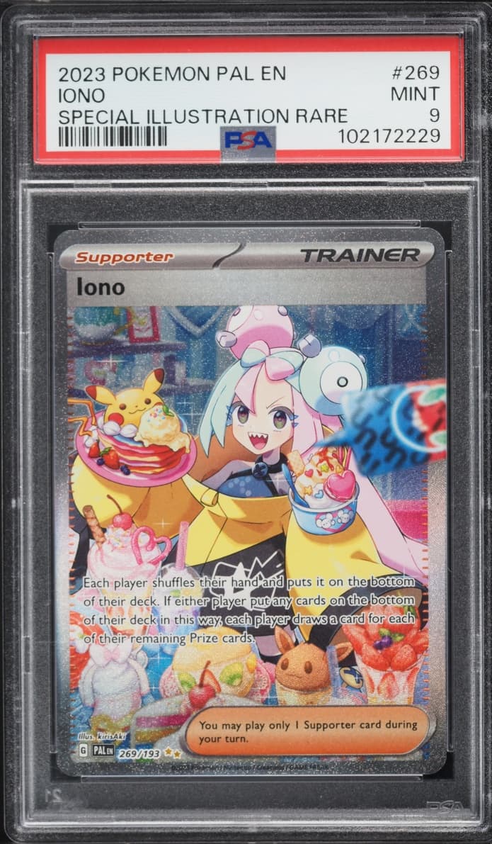 Pokemon Scarlet & Violet Paldea Evolved SIR Iono #269