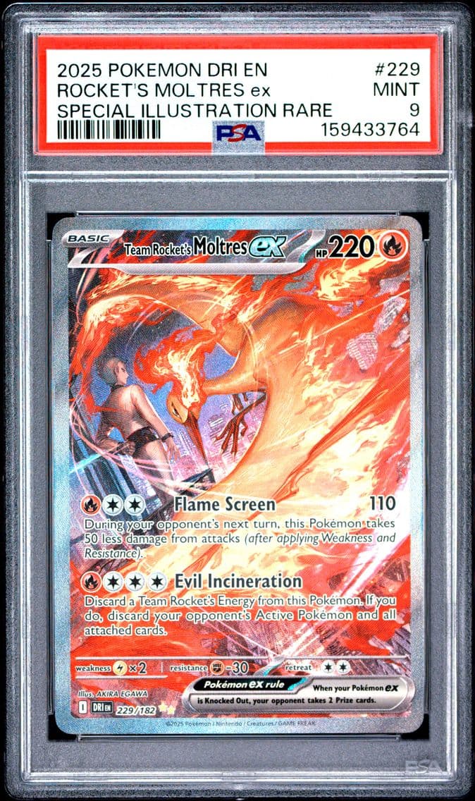 2025 #229 Team Rocket's Moltres 