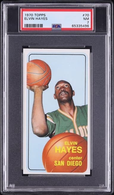 Topps Basketball Elvin Hayes #70