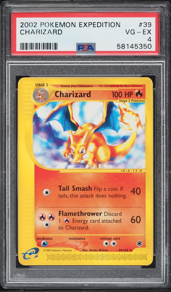 Pokemon Expedition Charizard #39
