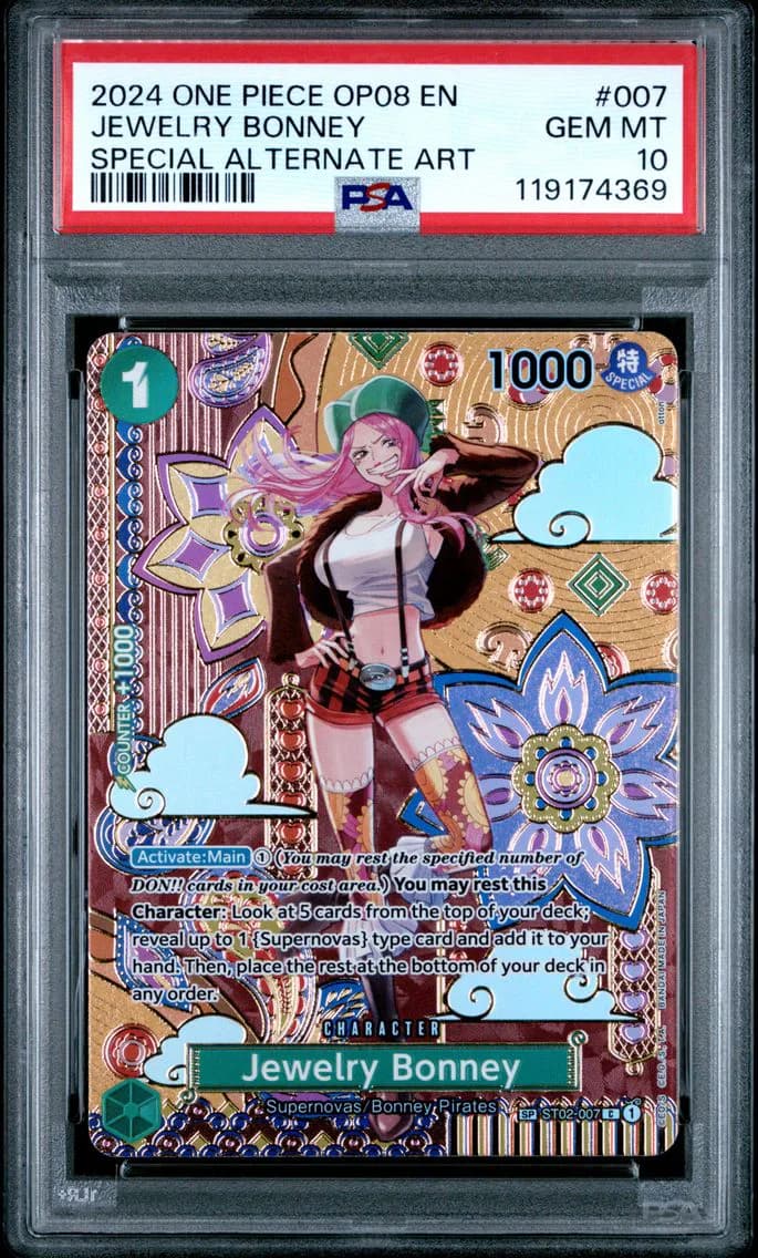 2024 #007 Jewelry Bonney PSA 10 