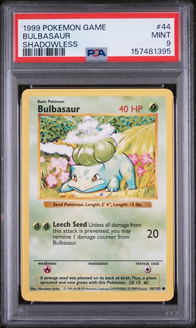 Bulbasaur Shadowless