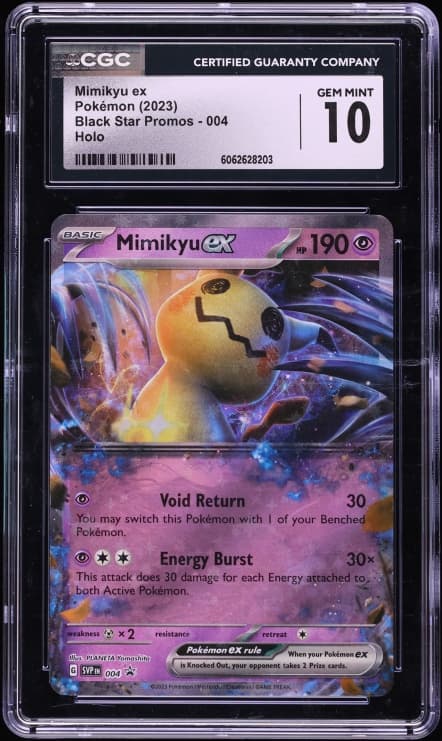 Pokemon Scarlet & Violet Black Star Promo Holo Mimikyu Ex #4