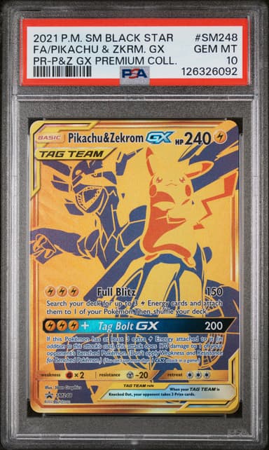 Full Art/Pikachu & Zekrom GX