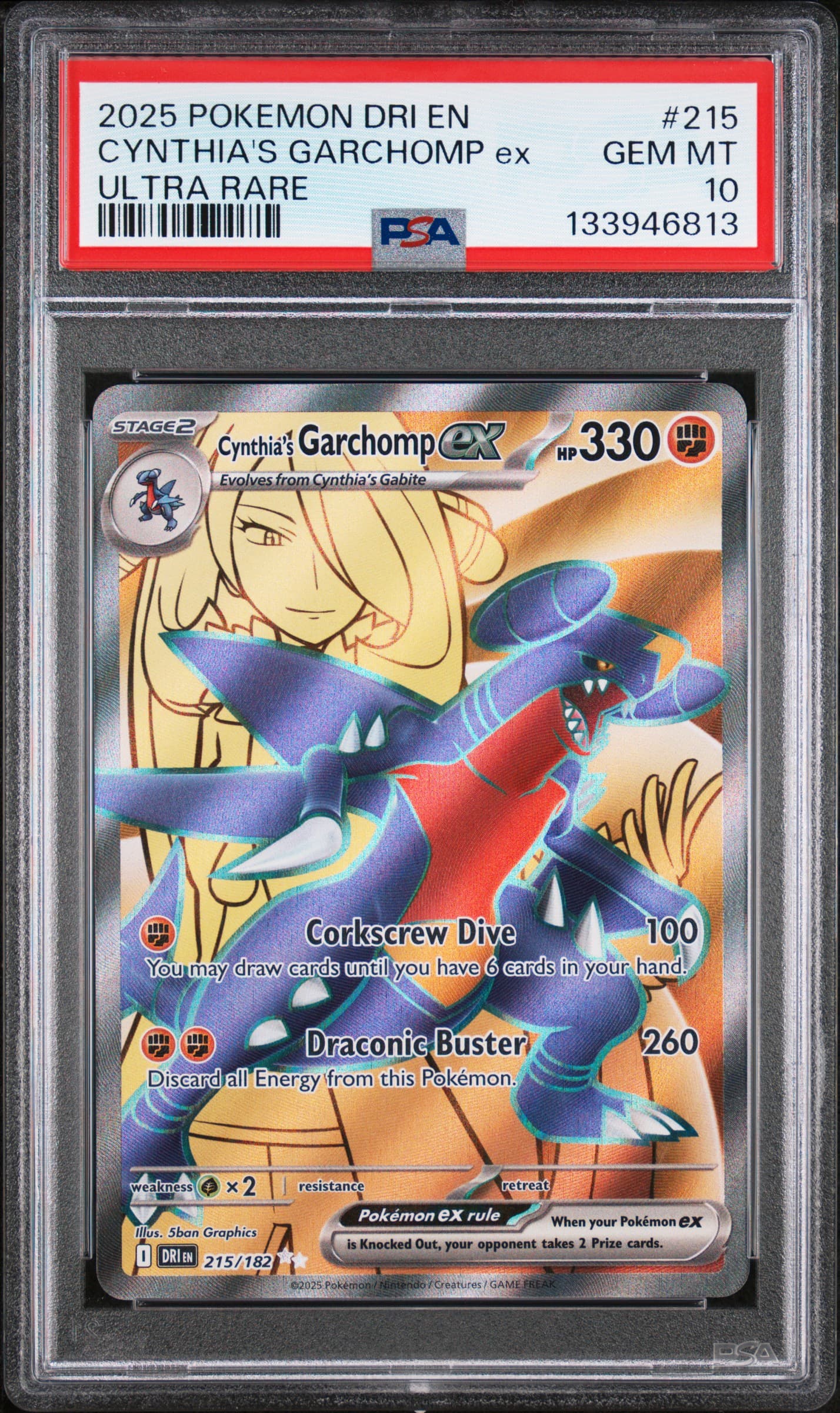 Cynthia's Garchomp EX