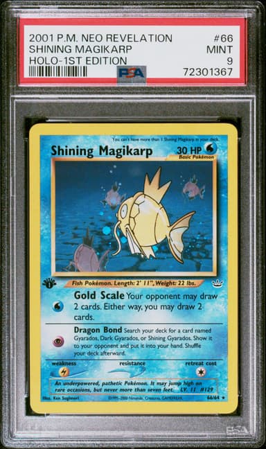 Shining Magikarp-Holo 1st Edition