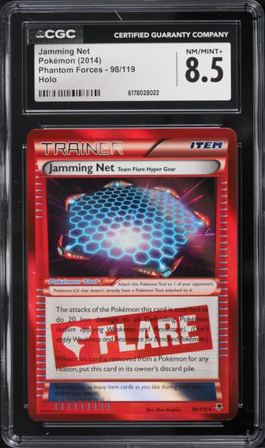 Pokemon XY Phantom Forces Holo Jamming Net #98
