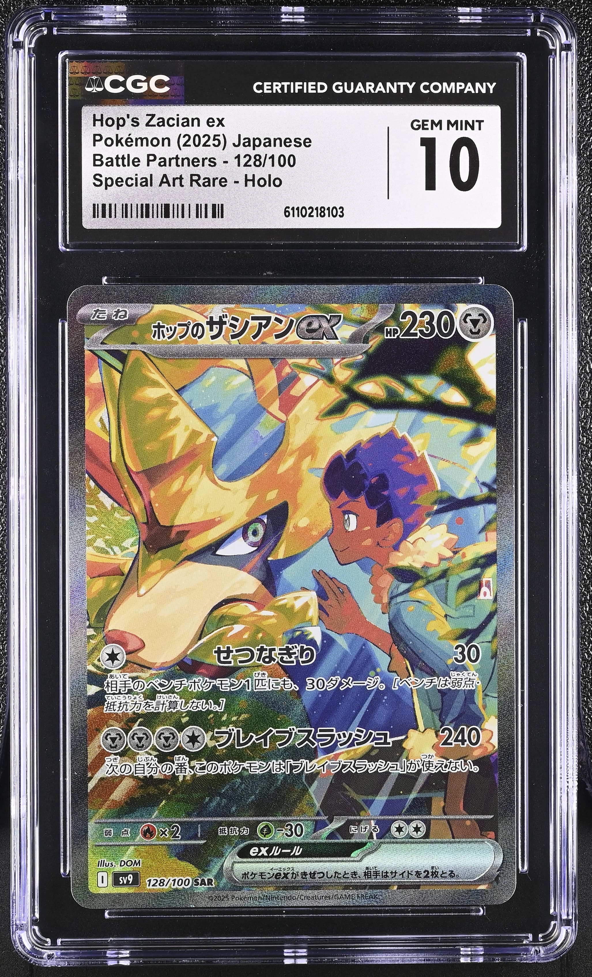 Hop's Zacian ex