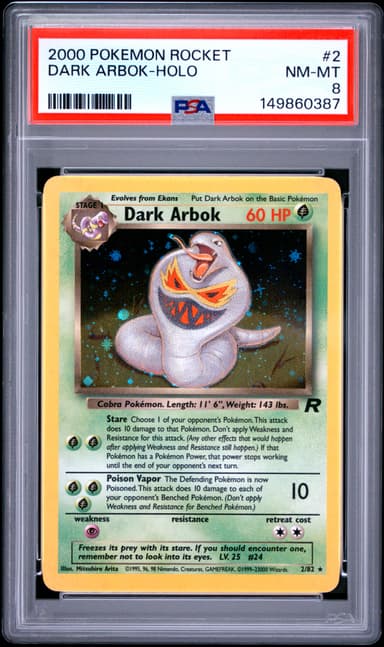 Dark Arbok-Holo