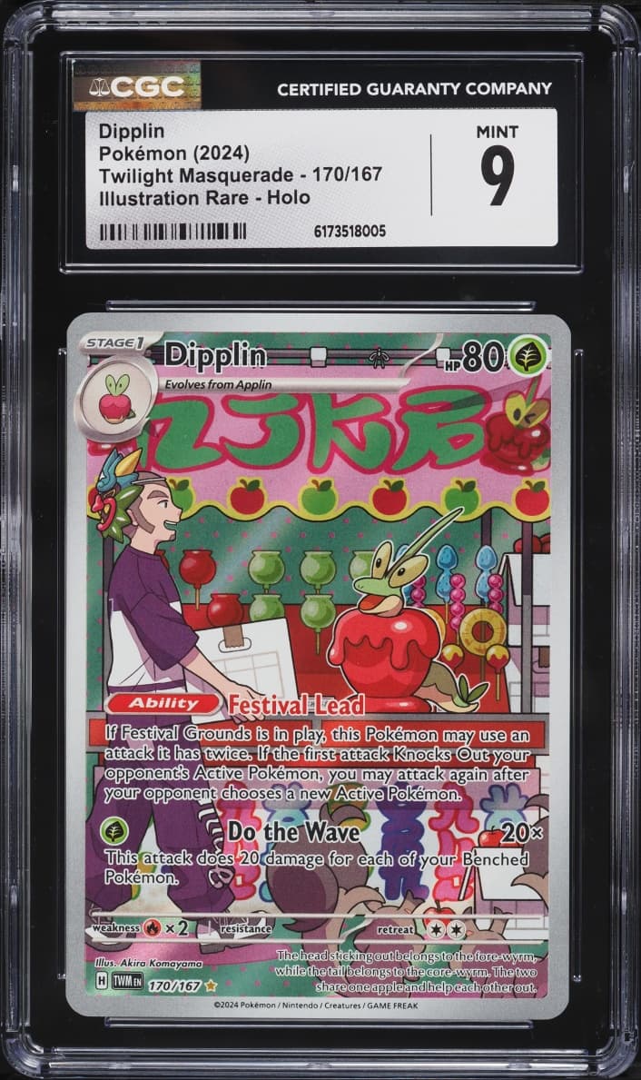 Pokemon Scarlet & Violet Twilight Masquerade IR Dipplin #170
