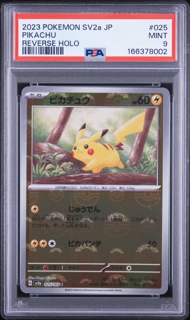 Pikachu Reverse Holo