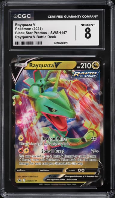 Pokemon Sword & Shield Promo Battle Deck Rayquaza V #SWSH147
