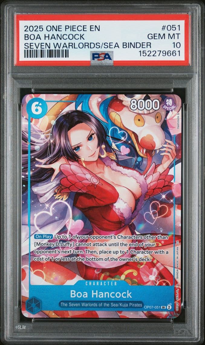 2025 #051 Boa Hancock PSA 10 One