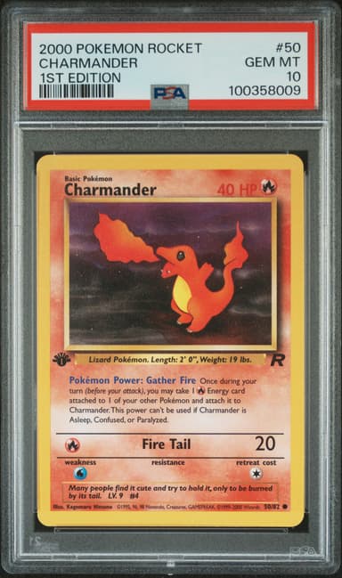 Charmander 1st Edition