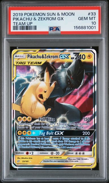 Pikachu & Zekrom GX