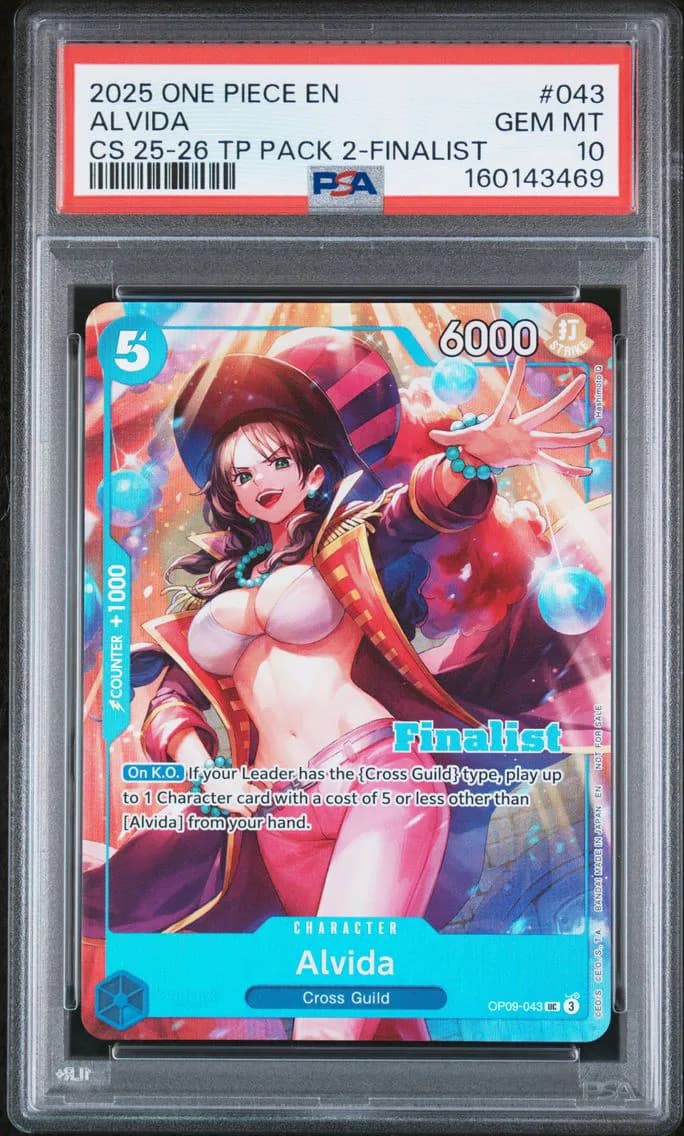 2025 #043 Alvida PSA 10 One Piec