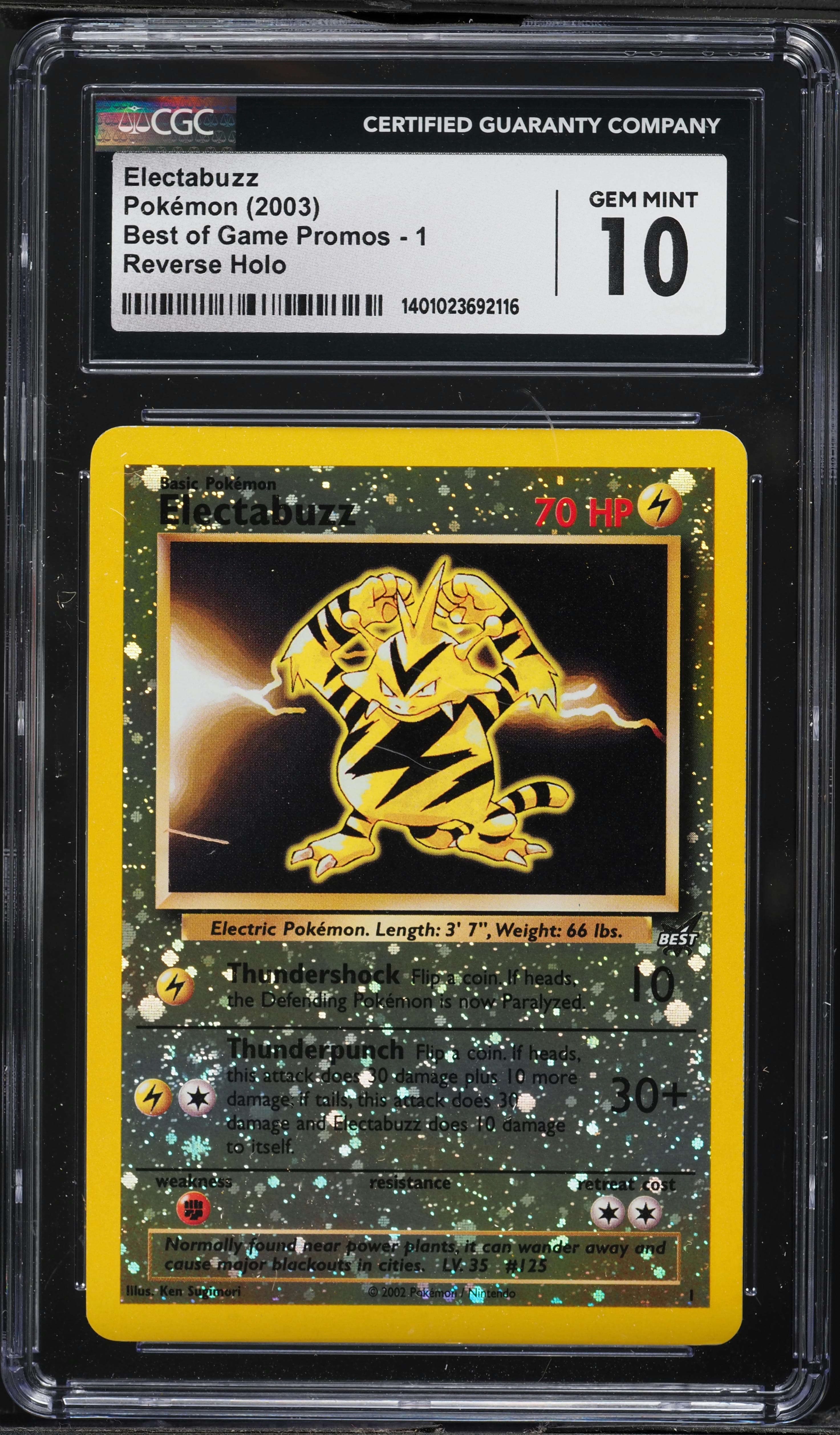 Electabuzz-Reverse Foil