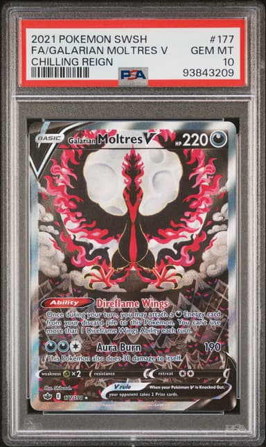 Full Art/Galarian Moltres V