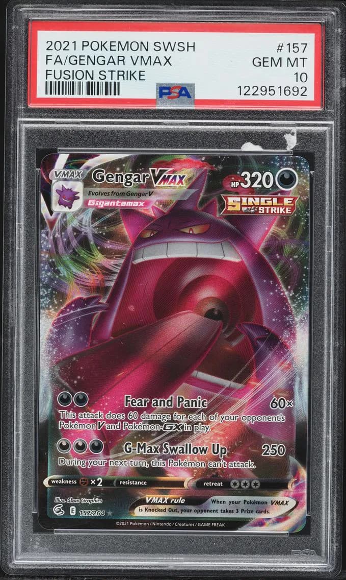 2021 #157 Full Art/Gengar Vmax P
