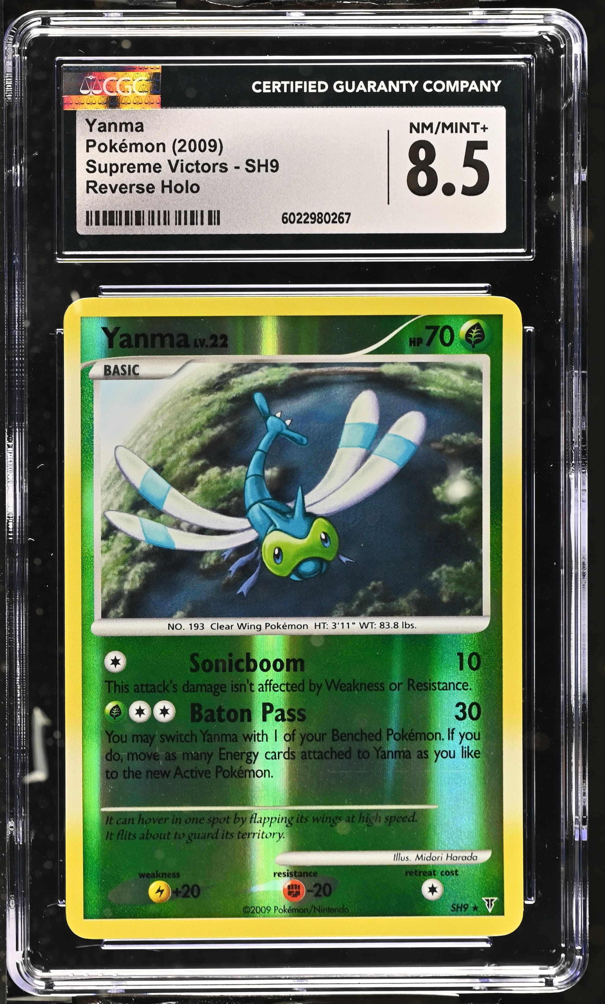 Yanma Reverse Holo