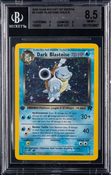 Dark Blastoise-Holo 1st Edition