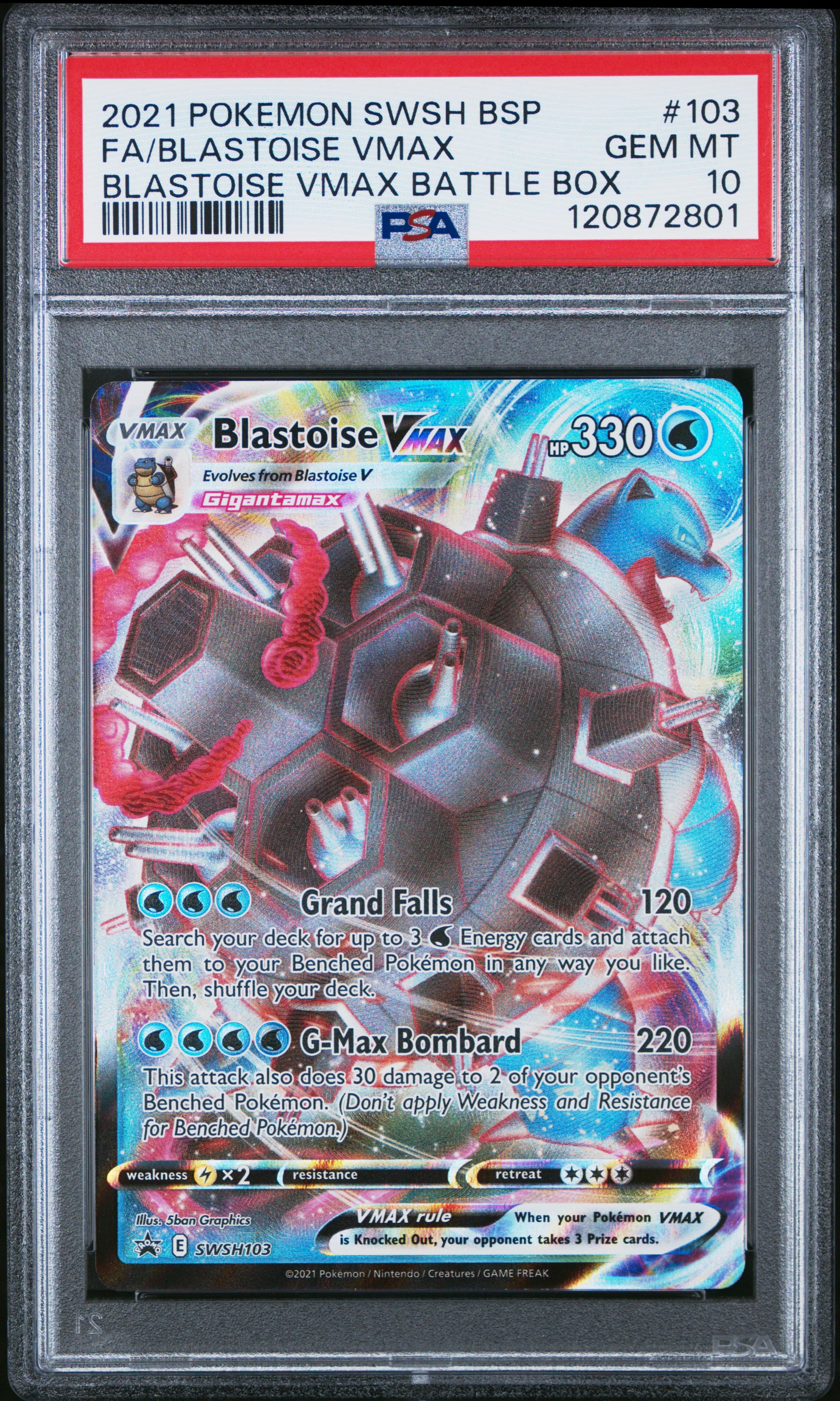 Full Art/Blastoise Vmax