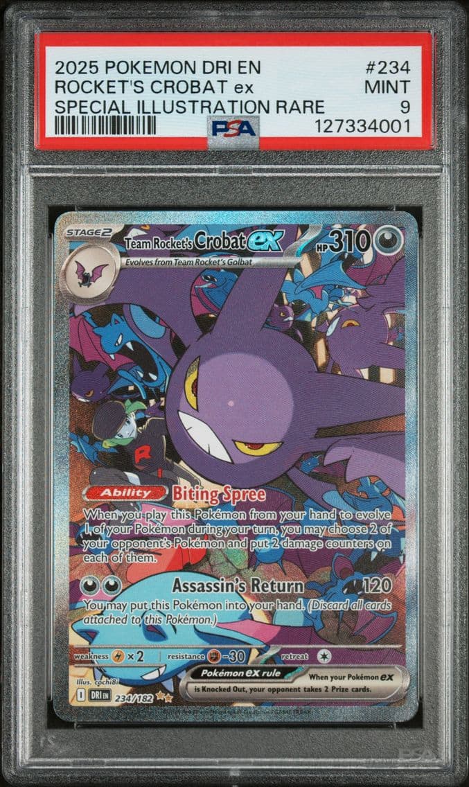 2025 #234 Team Rocket's Crobat E
