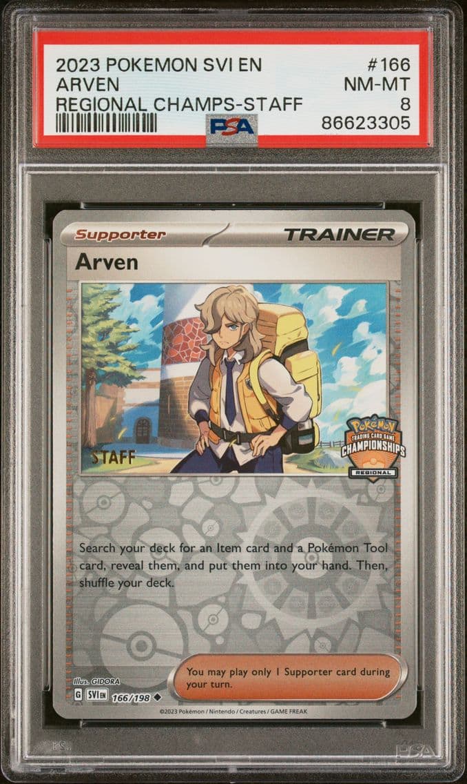 2023 #166 Arven PSA 8 Svi EN-Sca