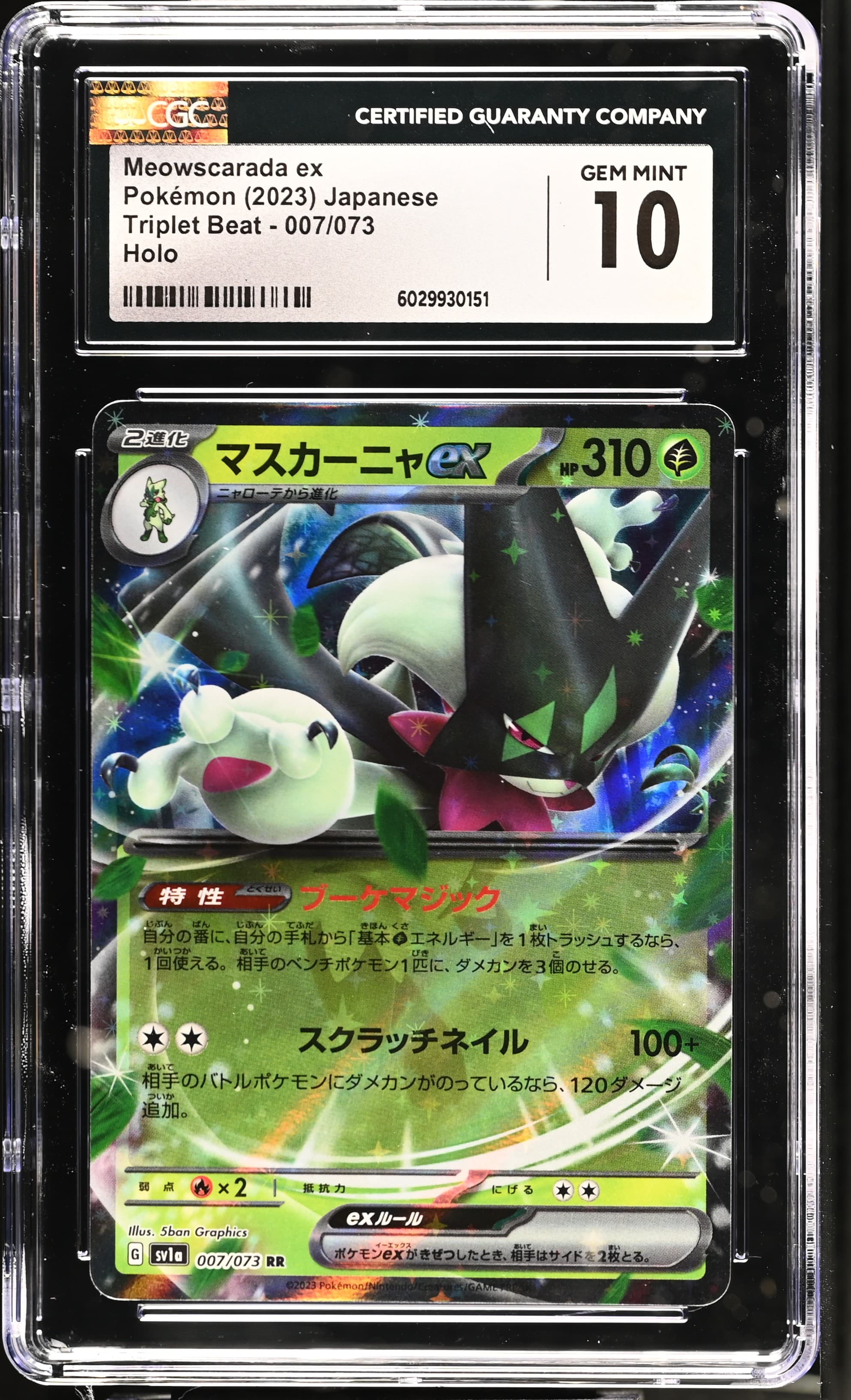 Meowscarada ex