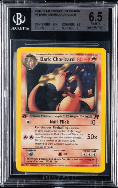 Dark Charizard-Holo 1st Edition