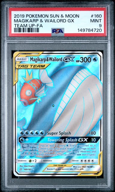 Full Art/Magikarp & Wailord GX