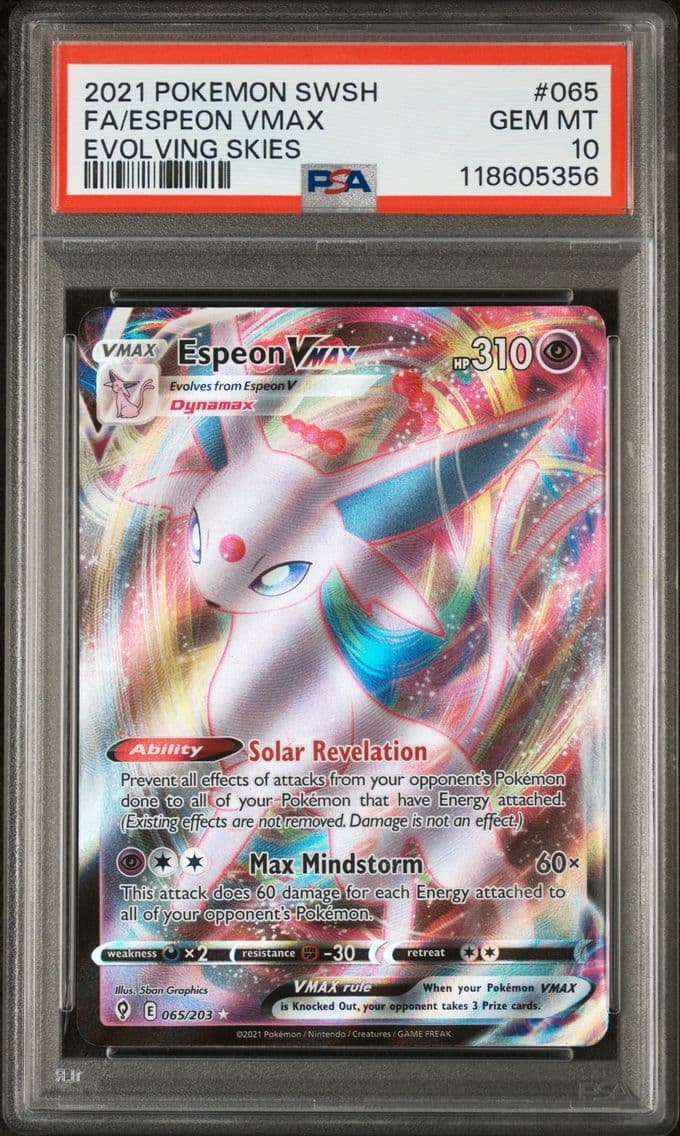 2021 #065 Full Art/Espeon Vmax P