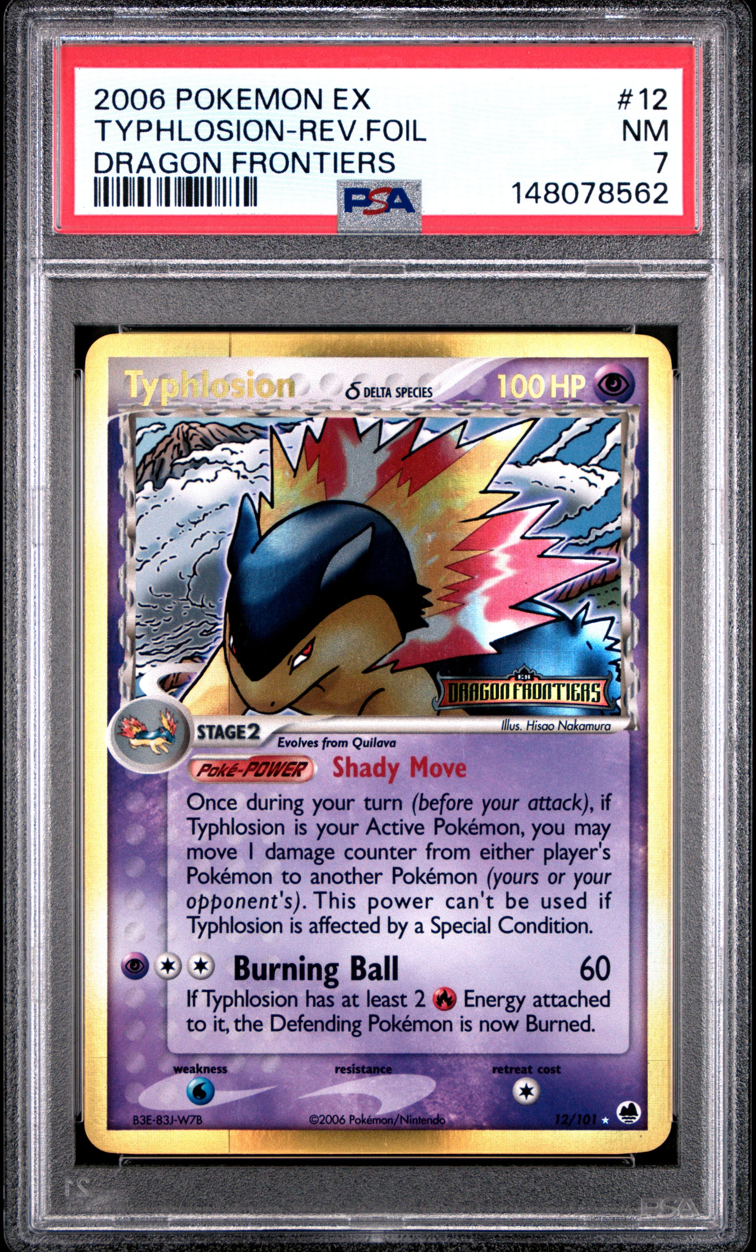 Typhlosion-Reverse Foil
