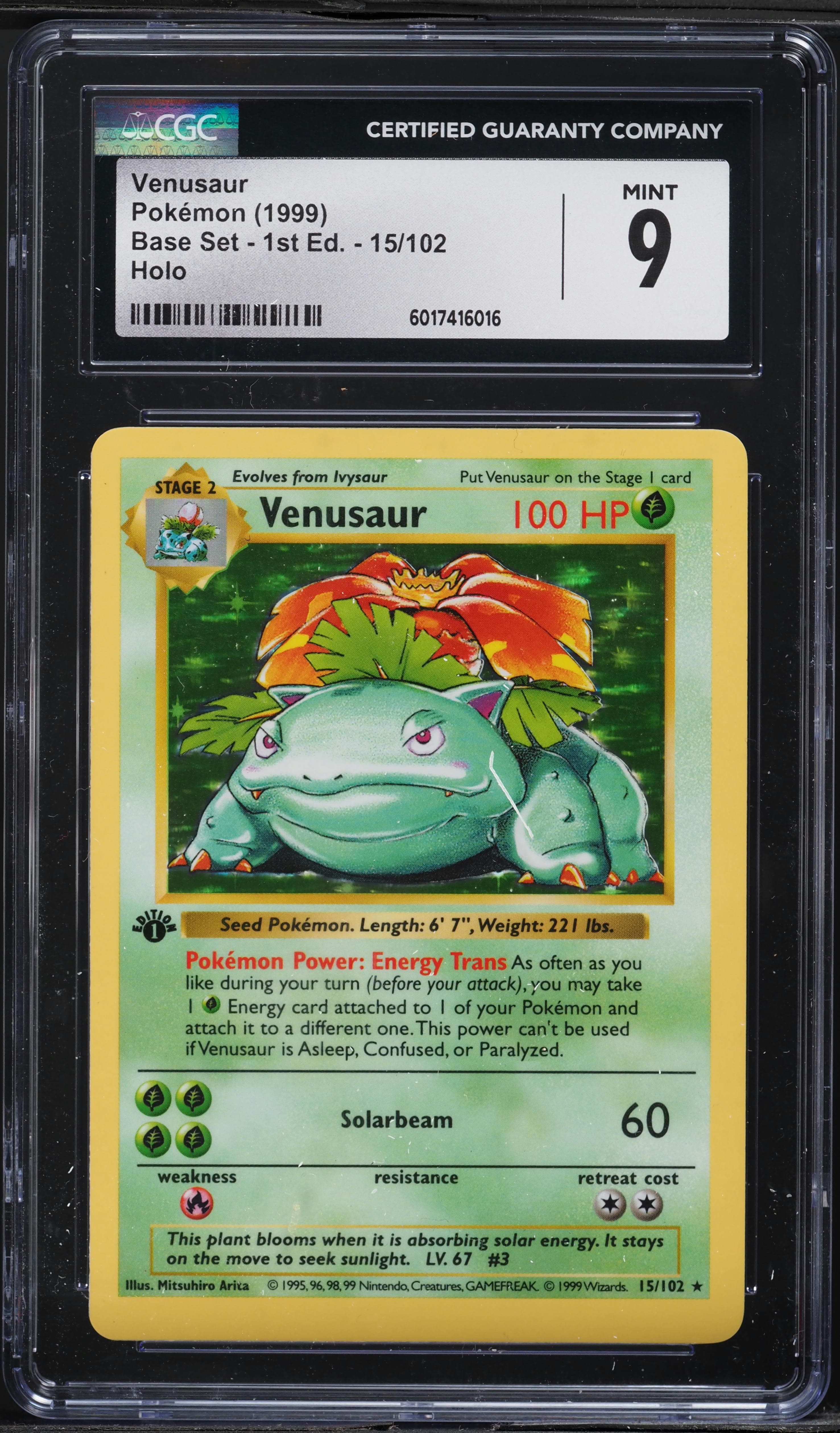 Venusaur-Holo 1st Edition