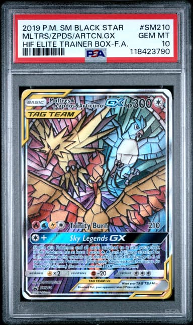 Full Art/Moltres & Zapdos & Articuno GX