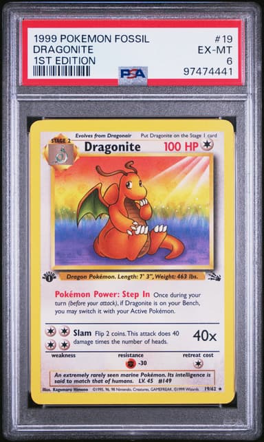 Dragonite 1st Edition