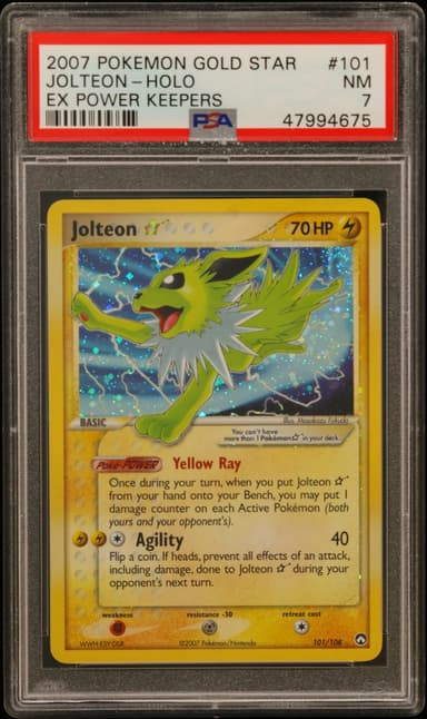 Jolteon-Holo Gold Star