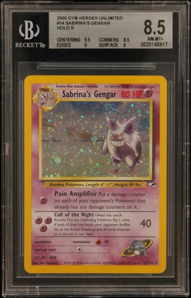 Sabrina's Gengar HOLO R