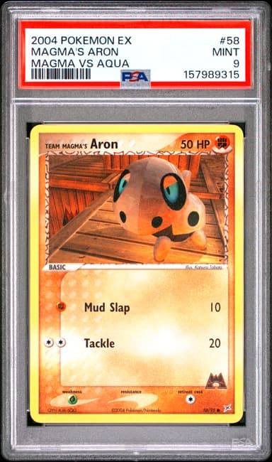 Team Magma's Aron