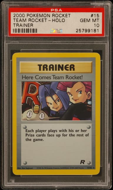 Here Comes Team Rocket!-Holo