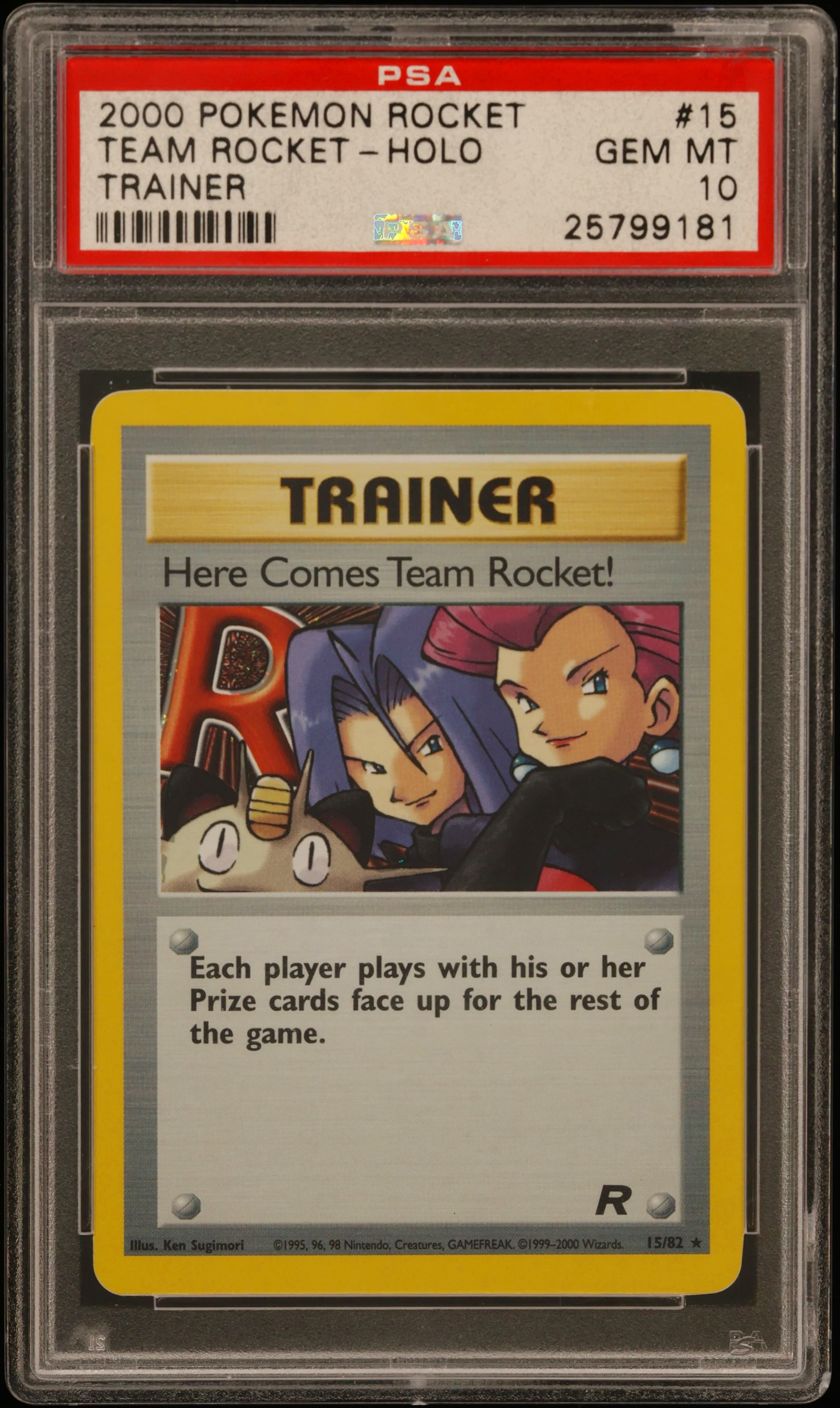 Here Comes Team Rocket!-Holo
