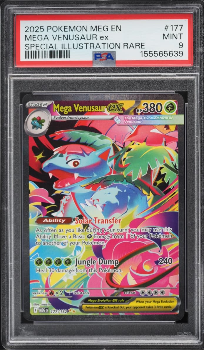 Pokemon Mega Evolution SIR Mega Venusaur ex #177